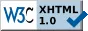 W3C - XHTML